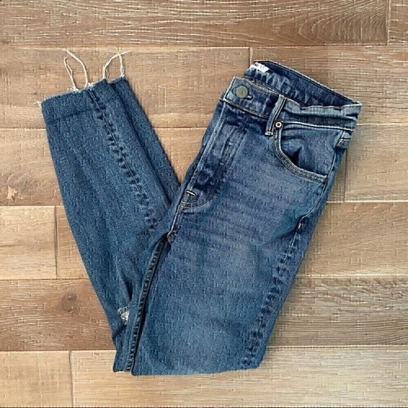 GRLFRND Karolina Button Fly Distressed Jeans - Picture 2 of 6